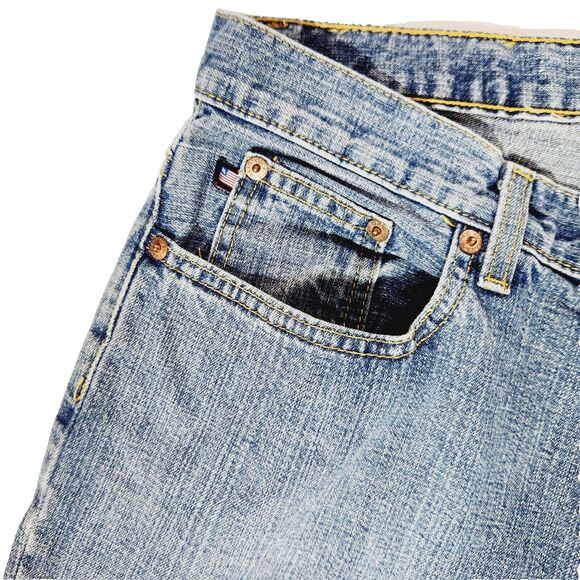 Ralph Lauren Jeans Womens Sz 6 Straight Leg Cropped Saturday Blue Denim Capri - Picture 8 of 13